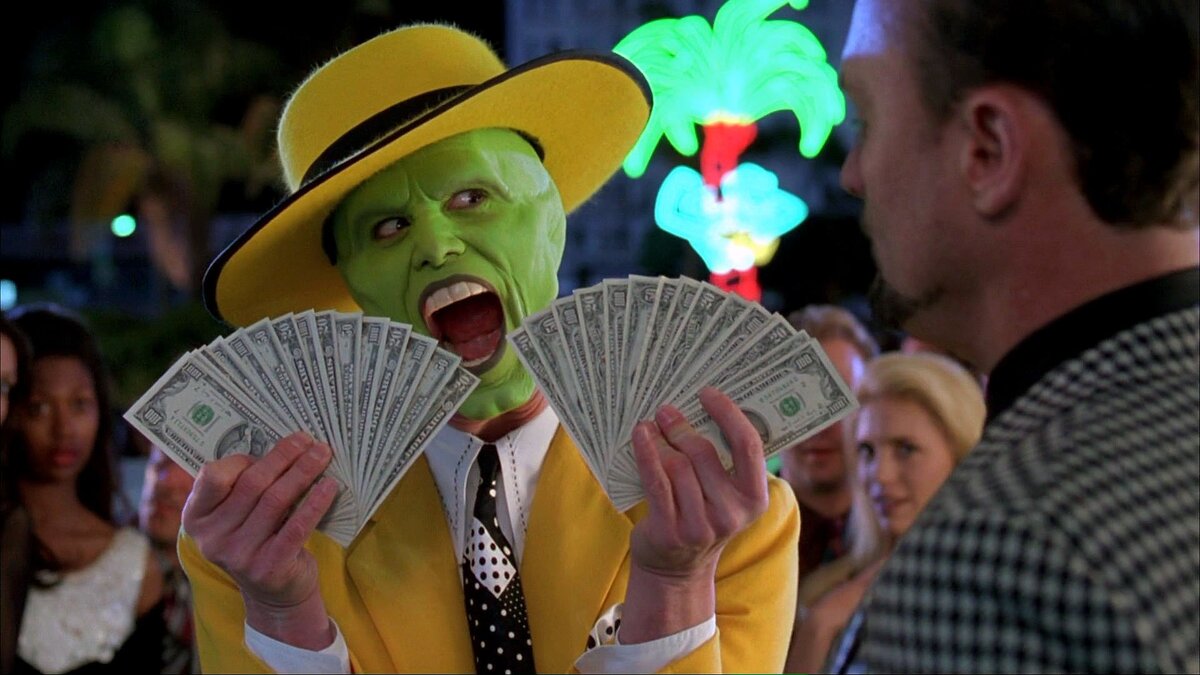 Jim Carrey in 'The Mask'